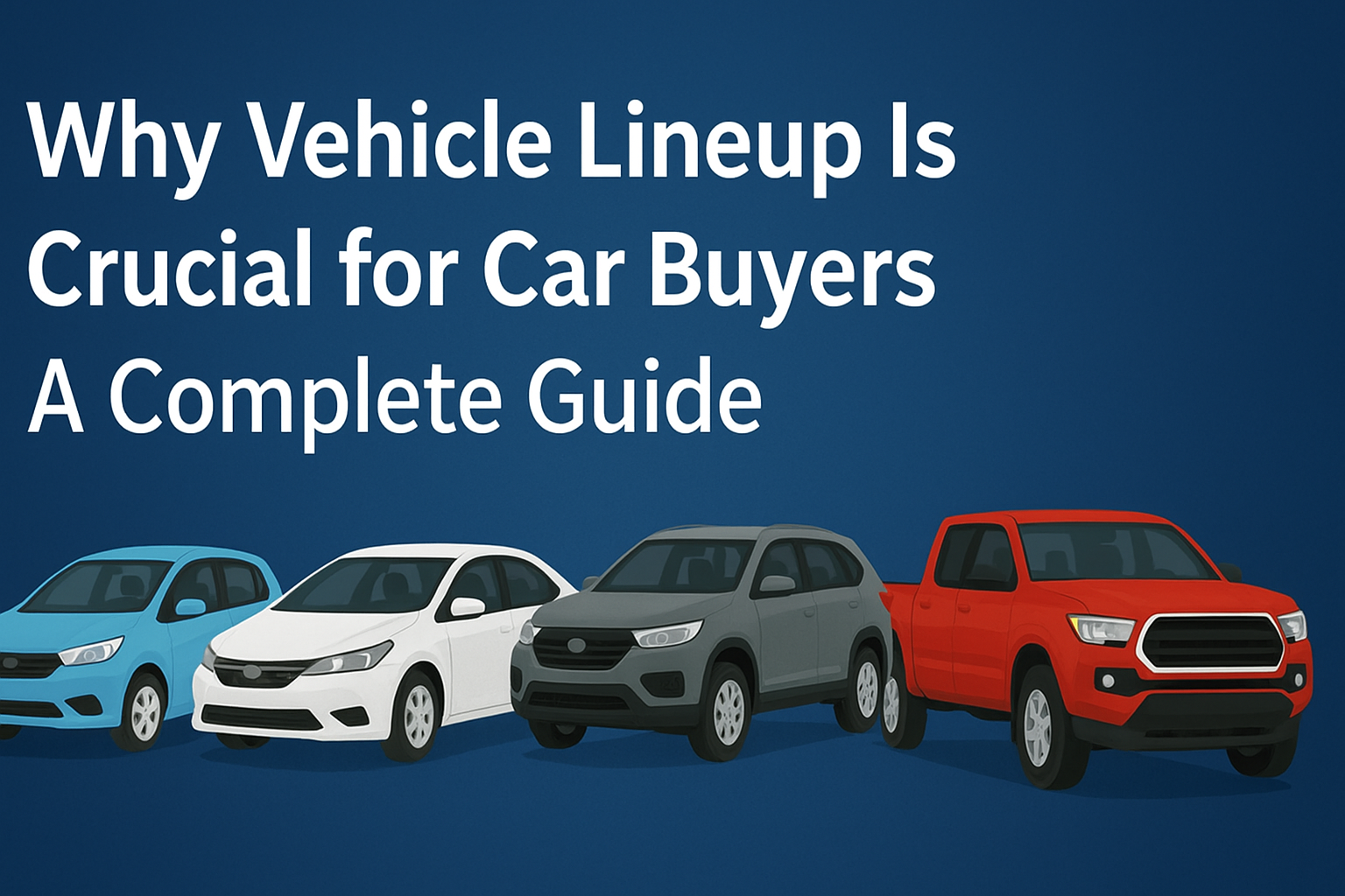 Why Vehicle Lineup Is Crucial for Car Buyers: A Complete Guide